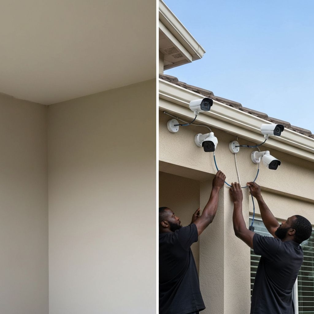 Home Security Before & After